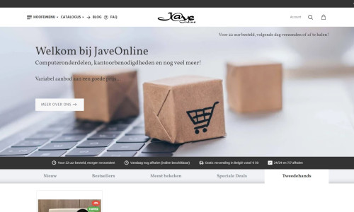 Nieuwe webshop online!