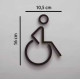 Combinatiepakket Kleedkamer pictogrammen - Toilet pictogrammen - Man + Vrouw + Rolstoel 3D - Elegant - hoogwaardig Acryl bord Combinatiepakket Kleedkamer pictogrammen - Toilet pictogrammen - Man + Vrouw + Rolstoel 3D - Elegant - hoogwaardig Acryl bord