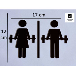 Sportlokaal - Gym - Sportschool - Fitness pictogram - Blinkend zwart - Shiny Sportlokaal - Gym - Sportschool - Fitness pictogram - Blinkend zwart - Shiny