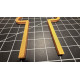 Kleedkamer pictogrammen - Toilet pictogrammen - Man + Vrouw 3D - Strak GOUD - hoogwaardig Acryl bord Kleedkamer pictogrammen - Toilet pictogrammen - Man + Vrouw 3D - Strak GOUD - hoogwaardig Acryl bord