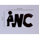 WC - Toilet pictogram - Shiny - Blinkend zwart WC - Toilet pictogram - Shiny - Blinkend zwart