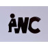 WC - Toilet pictogram - Shiny - Blinkend zwart