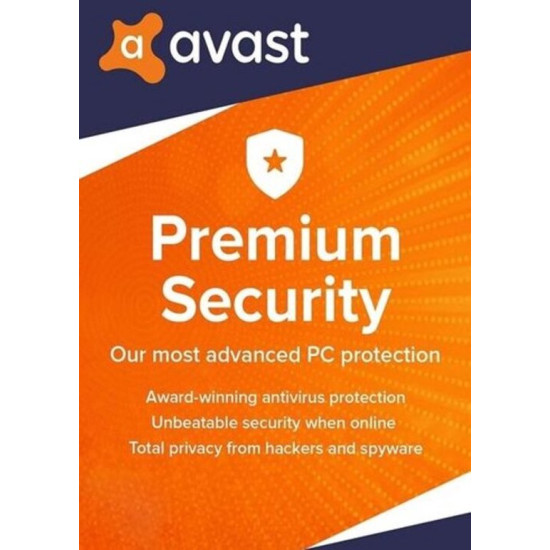 Avast Premium Security - 10 Toestellen - 1 jaar