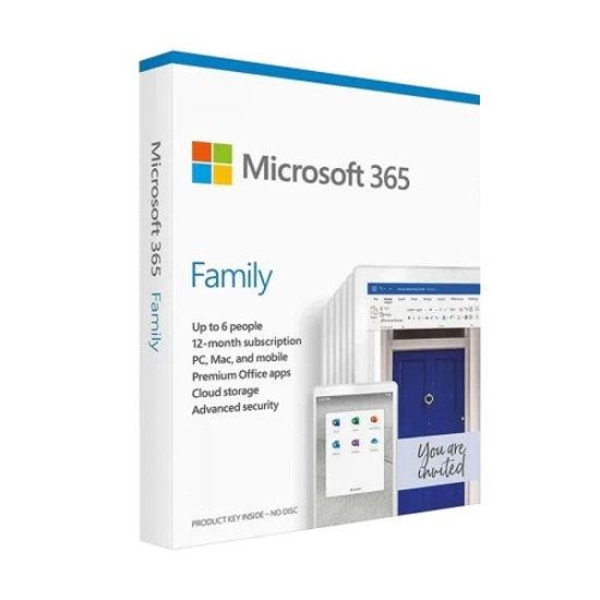 Microsoft 356 Family - 1 jaar