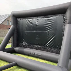 Opblaasbaar projectiescherm 3,10 meter