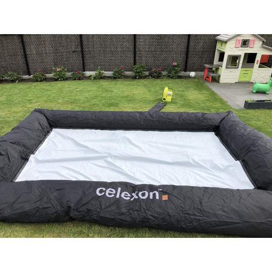 Opblaasbaar projectiescherm 3,10 meter