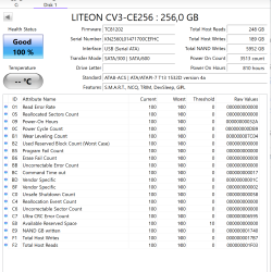 Lite-On CV3-CE256 SSD van 256 GB