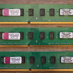 Kingston ValueRAM 6GB (3x2GB) DDR3-1333 PC3-10600 CL9 RAM Kit – KVR1333D3N9K3/6G