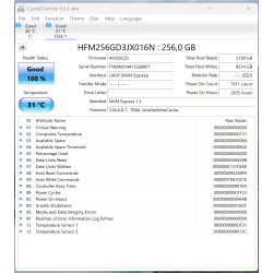 SK hynix BC711 256 GB SSD – M.2 2280 NVMe PCIe 3.0 x4 SK hynix BC711 256 GB SSD – M.2 2280 NVMe PCIe 3.0 x4