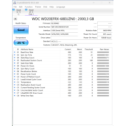 WD Red 2 TB NAS harde schijf – 3,5″ SATA III – CMR – WD20EFRX WD Red 2 TB NAS harde schijf – 3,5″ SATA III – CMR – WD20EFRX