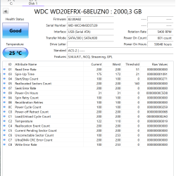 WD Red 2 TB NAS harde schijf – 3,5″ SATA III – CMR – WD20EFRX