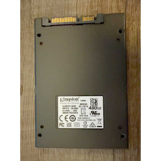 Kingston A400 SSD van 480 GB Kingston A400 SSD van 480 GB