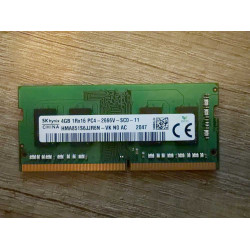 4 GB DDR4 SO-DIMM - SK hynix 4 GB DDR4 SO-DIMM - SK hynix