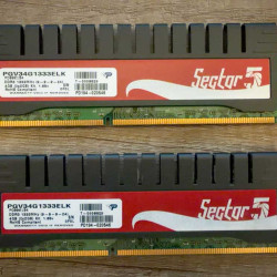 Patriot Sector 5 G-Series 4GB (2x2GB) DDR3-1333 PC3-10666 CL9 RAM Kit – PGV34G1333ELK