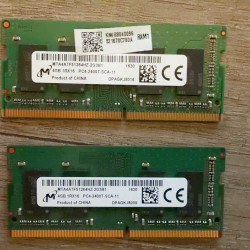 Micron 8GB (2x4GB) DDR4-2400 PC4-19200 SO-DIMM RAM – MTA4ATF51264HZ-2G3B1