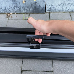 Projectiescherm / beamerscherm top vision type optrekscherm - vloerscherm 100 inch - 2,08 meter breed - 2 meter hoog