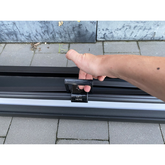 Projectiescherm / beamerscherm top vision type optrekscherm - vloerscherm 100 inch - 2,08 meter breed - 2 meter hoog Projectiescherm / beamerscherm top vision type optrekscherm - vloerscherm 100 inch - 2,08 meter breed - 2 meter hoog