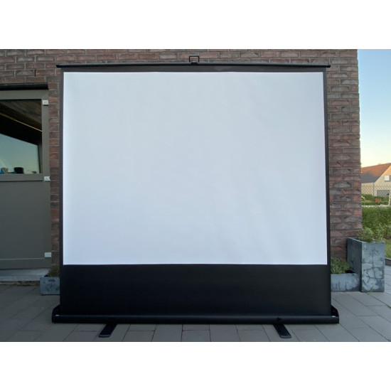 Projectiescherm / beamerscherm top vision type optrekscherm - vloerscherm 100 inch - 2,08 meter breed - 2 meter hoog Projectiescherm / beamerscherm top vision type optrekscherm - vloerscherm 100 inch - 2,08 meter breed - 2 meter hoog