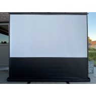 Projectiescherm / beamerscherm top vision type optrekscherm - vloerscherm 106 inch - 2,43 meter breed - 2,15 meter hoog Projectiescherm / beamerscherm top vision type optrekscherm - vloerscherm 106 inch - 2,43 meter breed - 2,15 meter hoog