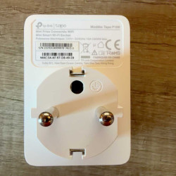 TP-Link Tapo P100 slimme wifi-stekker – 2300 W – Alexa & Google – BE/FR