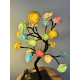 Rozenboom lamp - 24 LED - Pastel blaadjes - Tafellamp - Decoratielamp - Liefdesontwerp