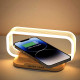 LED Smartlamp - Draadloze telefoonlader - Moderne compacte vorm - Dimbaar - Touch bediening