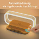 LED Smartlamp - Draadloze telefoonlader - Moderne compacte vorm - Dimbaar - Touch bediening