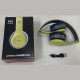 Bluetooth draadloze hoofdtelefoon - Bluetooth headset - koptelefoon - Groen - Line-in - Micro SD - On Ear