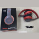 Bluetooth draadloze hoofdtelefoon - Bluetooth headset - koptelefoon - Rood - Line-in - Micro SD - On Ear