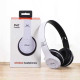 Bluetooth draadloze hoofdtelefoon - Bluetooth headset - koptelefoon - Wit - Line-in - Micro SD - On Ear