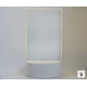 Acryl LED notitiebord lampje - Uitwisbaar Schrijfbord - Transparant - Witte basis - zonder schakelaar