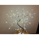 Bonsai boom vuurvliegjes lamp - Zilver - Warm licht  - Touch aan/uit