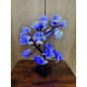 Rozenboom lamp - 24 LED - Blauwe blaadjes - Tafellamp - Decoratielamp - Liefdesontwerp