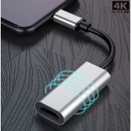 USB C naar HDMI adapter - 4K - Metal USB C naar HDMI adapter - 4K - Metal