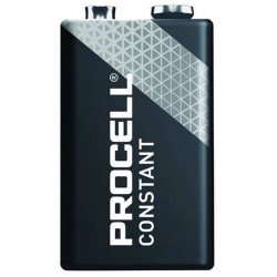 9 volt- E-blok - Procell/Duracell - Alkaline - 1 stuk 9 volt- E-blok - Procell/Duracell - Alkaline - 1 stuk