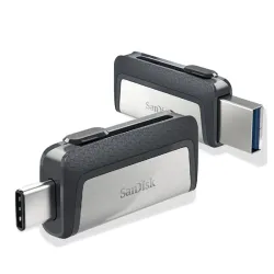 Sandisk Dual Drive USB Type C + USB Typa A - USB stick - 128 GB