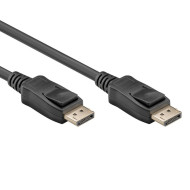 DisplayPort v1.2 Kabel - 4K 60Hz - 5 meter - Zwart DisplayPort v1.2 Kabel - 4K 60Hz - 5 meter - Zwart