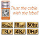 HDMI premium kabel -  3 meter